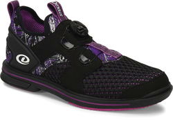 Dexter Womens DexLite Pro BOA Black/Purple Right Hand Bowling Shoes