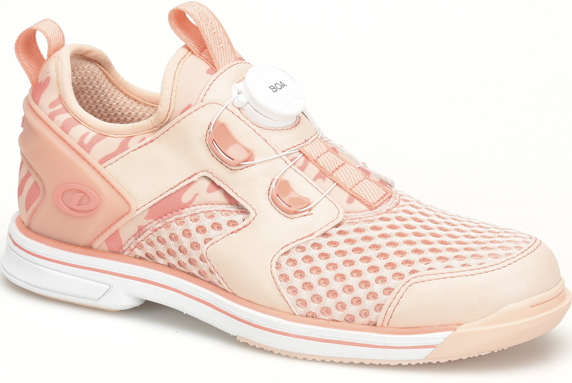 Dexter Womens Dexlite Pro BOA Peach Right Hand Bowling Shoes +