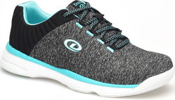 Dexter Womens Elin Grey/Teal Bowling Shoes