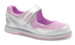 Review the Dexter Womens Mary Jane White/Pink/Silver