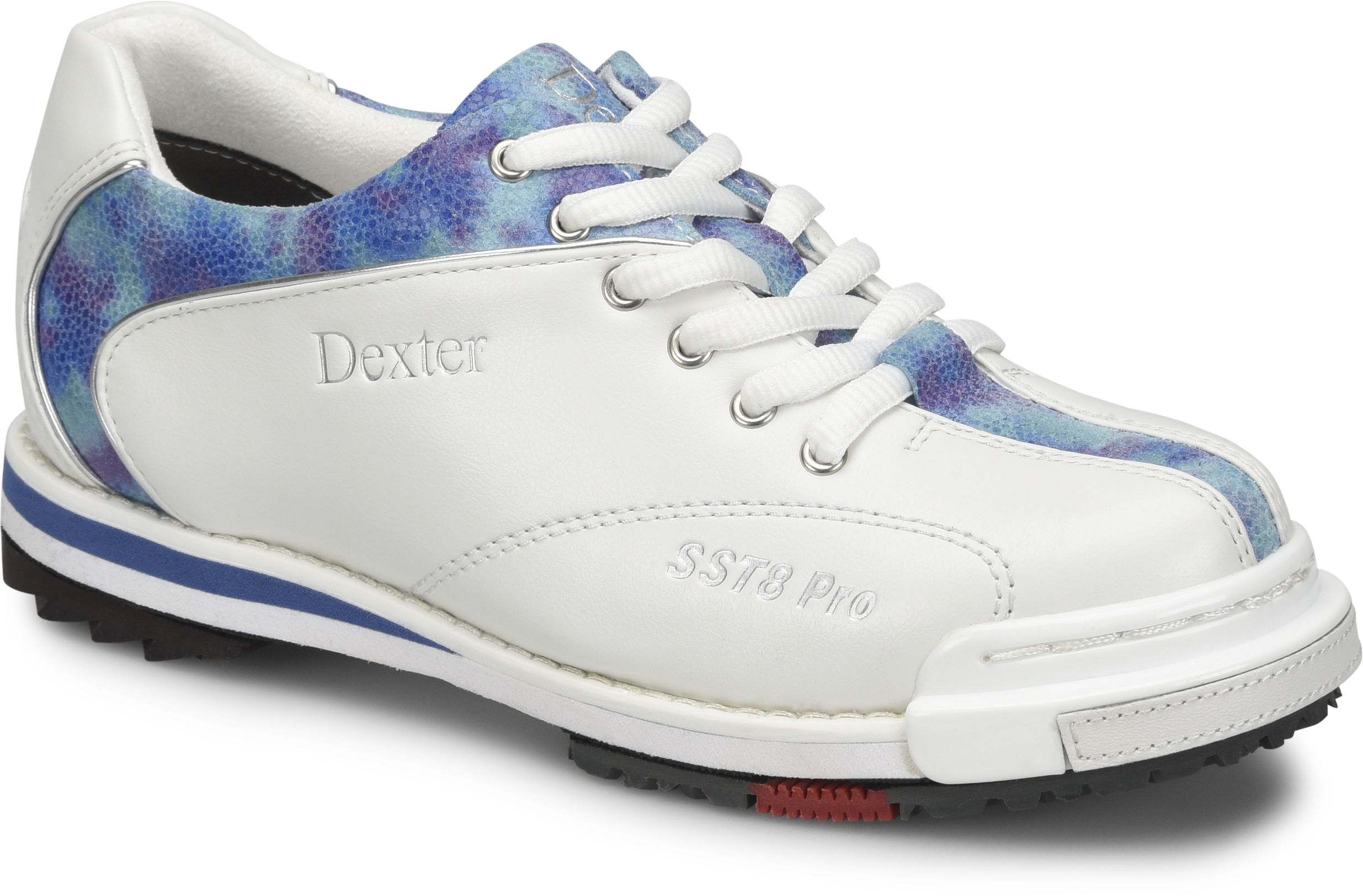 Dexter SST 8 PRO women ボウリングシューズ 24cm Dexter Womens SST 8 Pro Blue Tie Dye Bowling Shoes + FREE