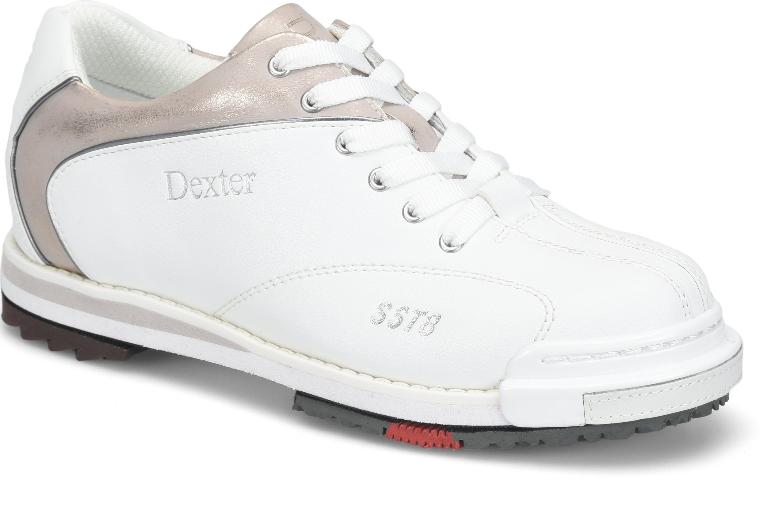 Dexter Womens SST 8 Pro White/Champagne Wide Width Right Hand or Left Hand