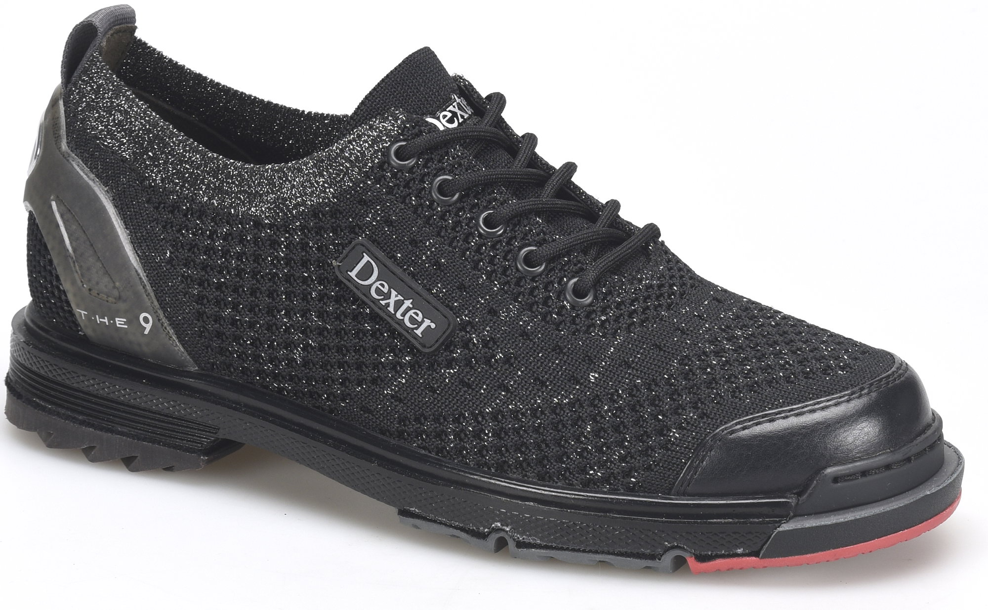 Dexter Womens THE 9 ST Black/Silver Bowling Shoes + FREE SHIPPING
