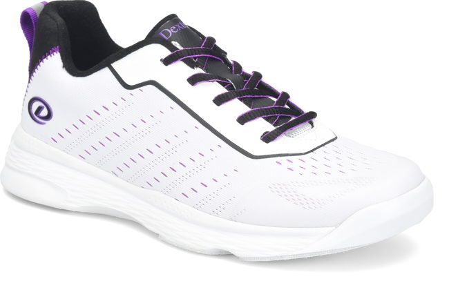 Dexter Womens Trixie White/Black/Purple