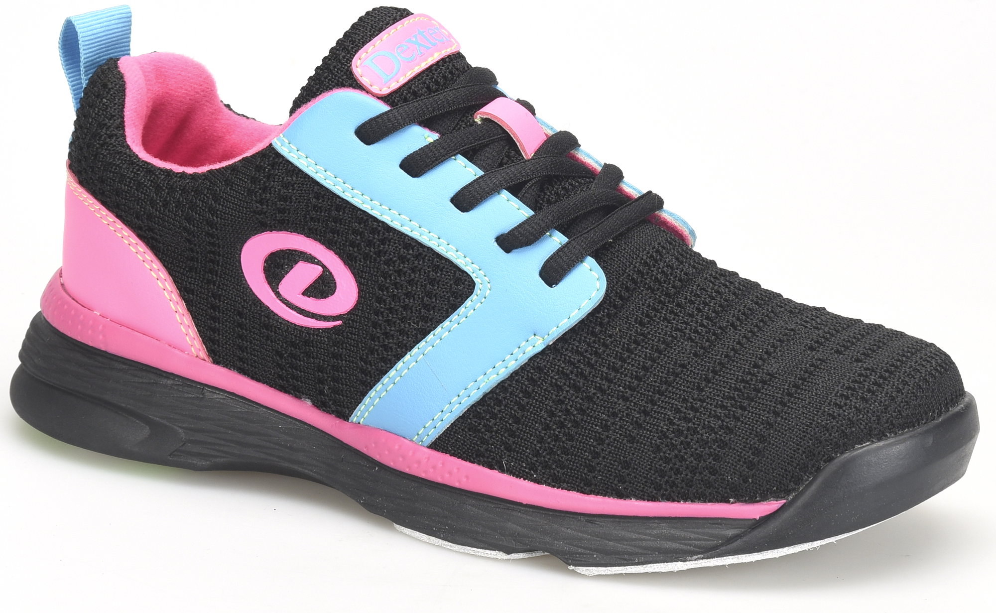 Dexter Youth Raquel LX Jr Black/Blue/Pink Glow-ALMOST NEW
