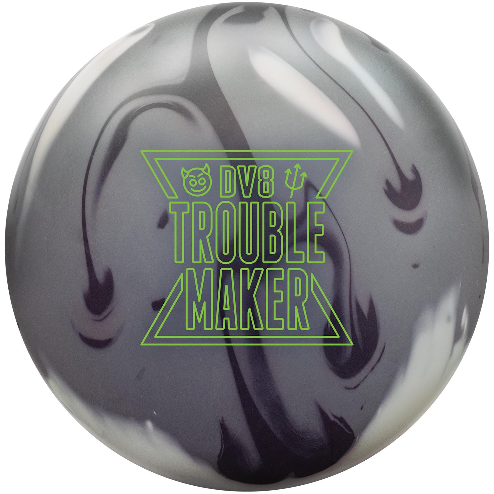 T*K様 DV8 TROUBLE MAKER ボウリングボール 14ポンド３オン DV8 Trouble Maker Pearl Bowling Ball + FREE SHIPPING - BowlersMart.com