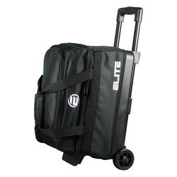 Elite 2 Ball Roller Black Bowling Bags