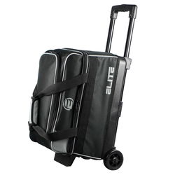 Elite 2 Ball Roller Charcoal Bowling Bags