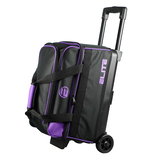 Top Bags: Elite 2 Ball Roller Purple