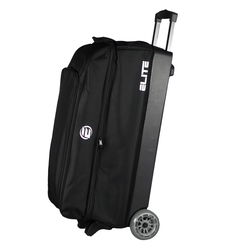 Elite 3 Ball Roller Black Bowling Bags