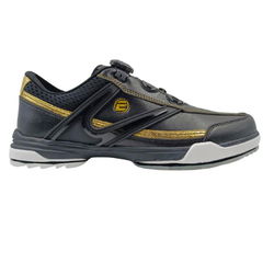 Elite Mens Alien Black/Gold Right Hand Bowling Shoes