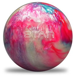Elite Star Pink/Sky Blue/White Bowling Balls