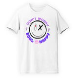 PopularBowling T-Shirts: Exclusive Bowling.com Bowl Happy Neon T-Shirt White