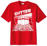Exclusive bowling.com Gutter Humiliation T-Shirt MAIN Image