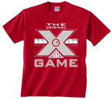 PopularBowling T-Shirts: Exclusive bowling.com Original X Game TShirt Red