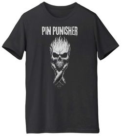 Exclusive Bowling.com Pin Punisher T-Shirt Black/White