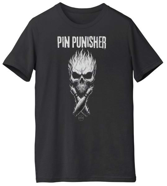 Exclusive Bowling.com Pin Punisher T-Shirt Black/White