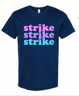 PopularBowling T-Shirts: Exclusive Bowling.com Strike, Strike, Strike T-Shirt
