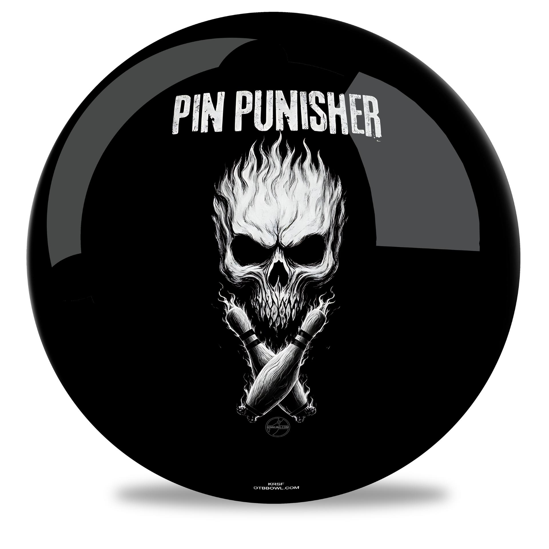 Exclusive Pin Punisher Black/White