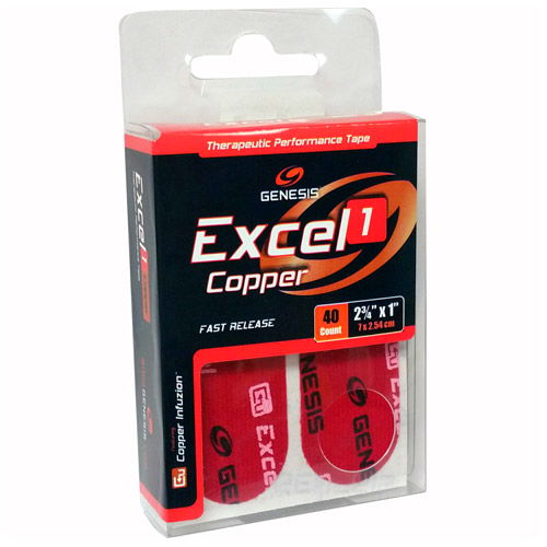 Genesis Excel Copper 1 Performance Tape Red