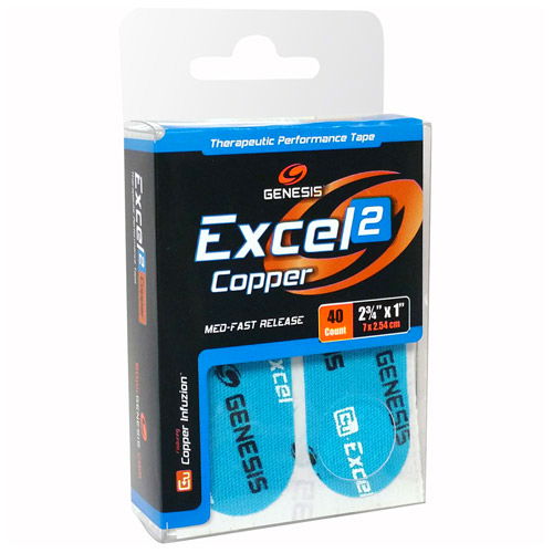 Genesis Excel Copper 2 Performance Tape Blue
