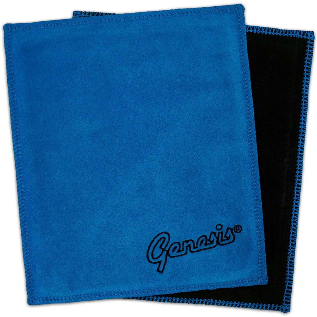 Genesis Padded Leather Shammy Blue