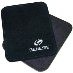 Genesis Pure Pad Buffalo Leather Ball Wipe Black Shammy