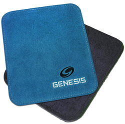 Genesis Pure Pad Buffalo Leather Ball Wipe Blue