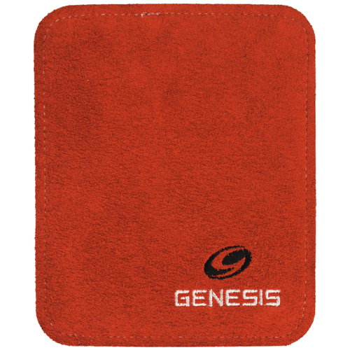 Genesis Pure Pad Buffalo Leather Ball Wipe Orange Shammy