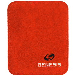 Genesis Pure Pad Buffalo Leather Ball Wipe Orange Shammy