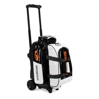 Genesis Sleek Gloss 2 Ball Roller White/Black MAIN Image