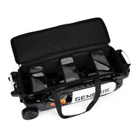 Genesis Sleek Gloss 3 Ball Roller White/Black ALT Image