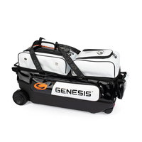 Genesis Sleek Gloss 3 Ball Roller White/Black ALT Image