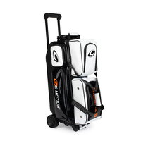 Genesis Sleek Gloss 3 Ball Roller White/Black ALT Image