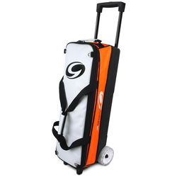 Genesis Sport Modular Triple Roller Orange Bowling Bags