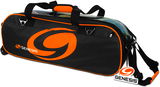 Popular3 Ball Rolling Bags: Genesis Sport Triple Roller/Tote Black/Orange