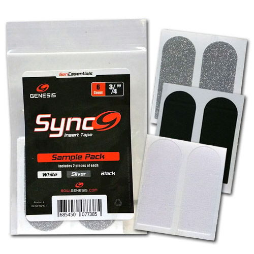 Genesis Sync Sampler Pack 3/4" Insert Tape 6ct