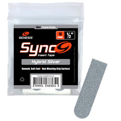 Genesis Sync Silver 1/2" Insert Tape 10ct