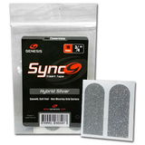 Top Accessories: Genesis Sync Silver 3/4" Insert Tape 10ct