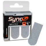 Top Accessories: Genesis Sync Silver 3/4" Insert Tape 40ct