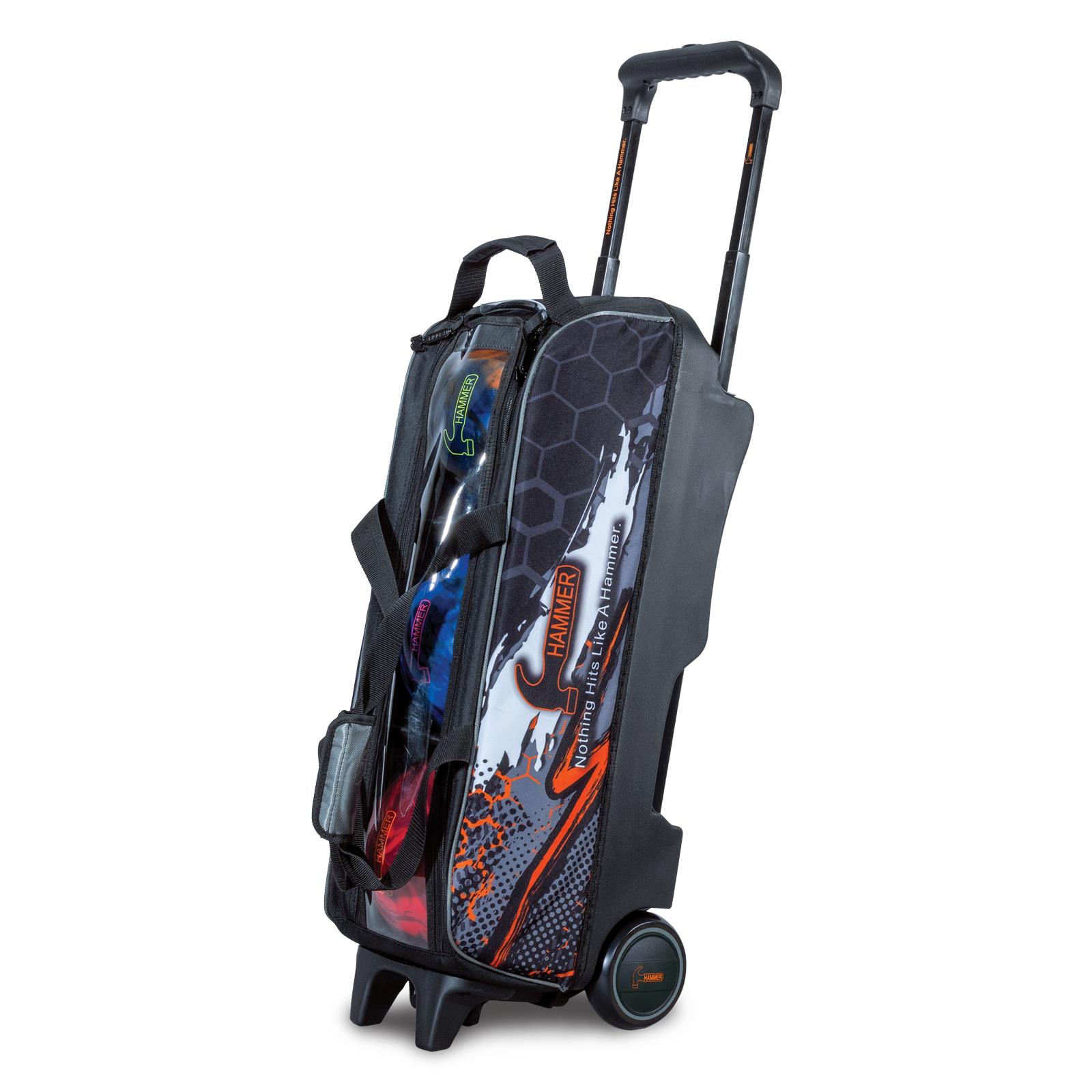 Hammer Hybrid Triple Roller Black/Orange + Free Shipping