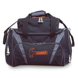 Hammer Premium Deluxe Double Tote Black/Grey Bowling Bags