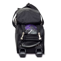 Hammer Premium Slim Triple Tote With Pouch Black ALT Image