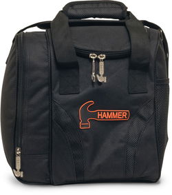 Hammer Tough Single Tote Black Bowling Bags