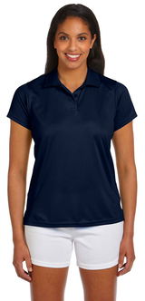 Latest Harriton Gear: Harriton Womens 4 oz Polytech Polo Navy