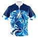 Review the I AM Bowling Blue Ice Swirls Bowling Jersey