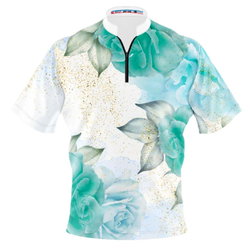 I AM Bowling Mint Rose Elegance Bowling Jersey