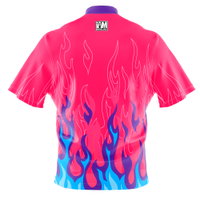 I AM Bowling Neon Blaze Bowling Jersey BACK Image