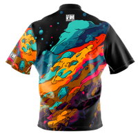 I AM Bowling Sludgy Spacewalk Bowling Jersey BACK Image