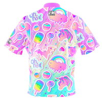 I AM Bowling Unicorn Confections Bowling Jersey BACK Image